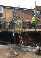First Floor Scaffold